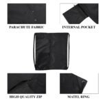 Water Proof gym Bag Black - Image 4