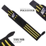 Wrist Bandages  45 cm Wrist  (Black) - Image 2